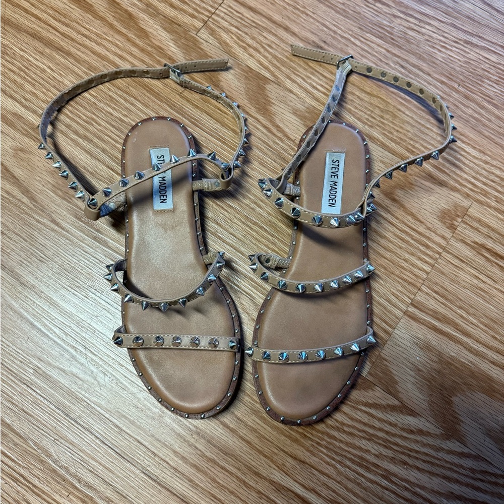 Steve Madden Tan Gladiator Sandals